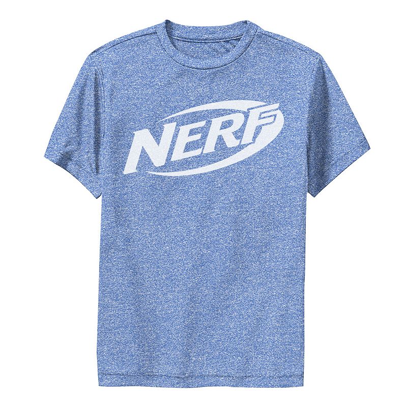 Boys 8-20 Nerf Simple Logo Graphic Tee, Boys, Size: Small, Med Blue