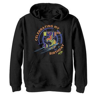 Boys 8-20 Nerf Celebrating My 3rd Birthday Hoodie