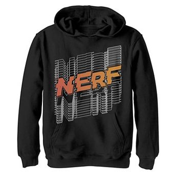 Boys 8-20 Nerf Stacked Line Logo Hoodie
