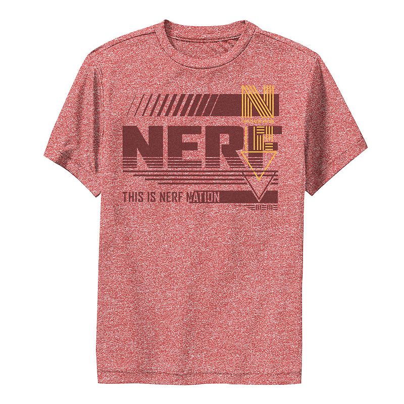 Boys 8-20 Nerf This Is Nerf Nation Mashup Graphic Tee, Boys, Size: Small, 