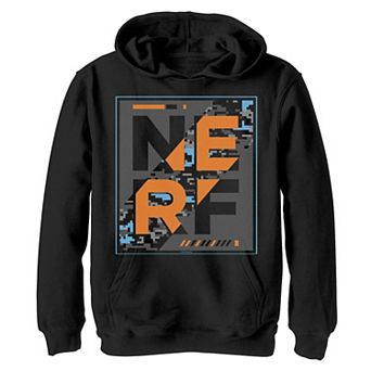 Boys 8-20 Nerf Glitch Poster Hoodie