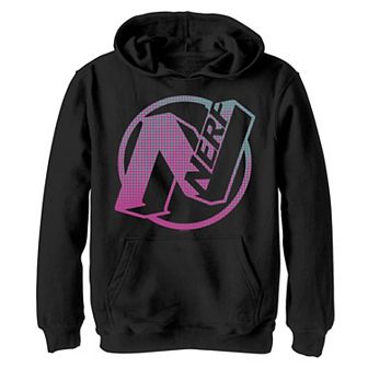 Boys 8-20 Nerf N Gradient Comic Style Logo Hoodie