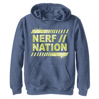 Boys 8-20 Nerf Nation Neon Splatter Hoodie