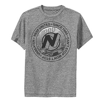 Boys 8-20 Nerf United Can't Stop Won't Stop Since 1969 Logo Graphic Tee
