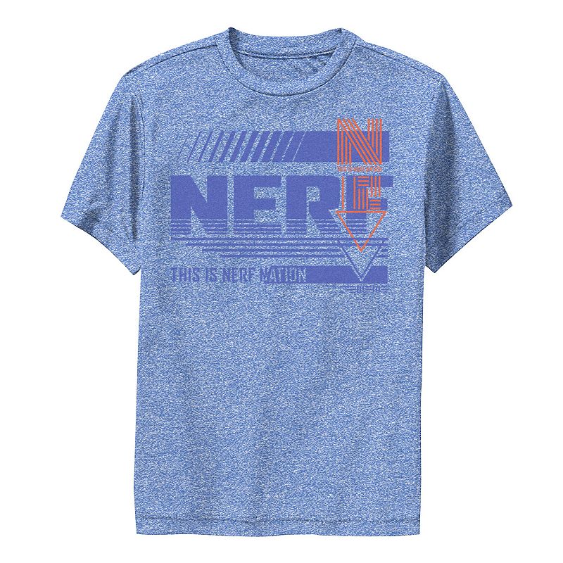 Boys 8-20 Nerf This Is Nerf Nation Mashup C1 Graphic Tee, Boys, Size: Smal