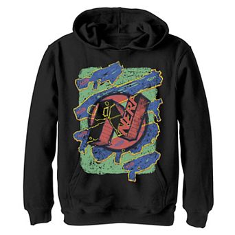 Boys 8-20 Nerf Logo Blaster Scribbles Hoodie