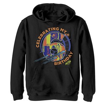 Boys 8-20 Nerf Nation Logo Stack Blaster Hoodie