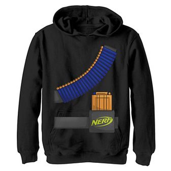 Boys 8-20 Nerf Faux Tactical Costume Hoodie