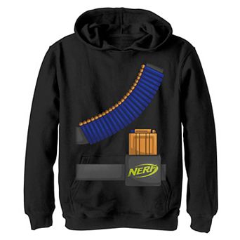 Boys 8-20 Nerf Faux Tactical Costume Hoodie