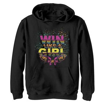Boys 8-20 Nerf Win Like A Girl Hoodie