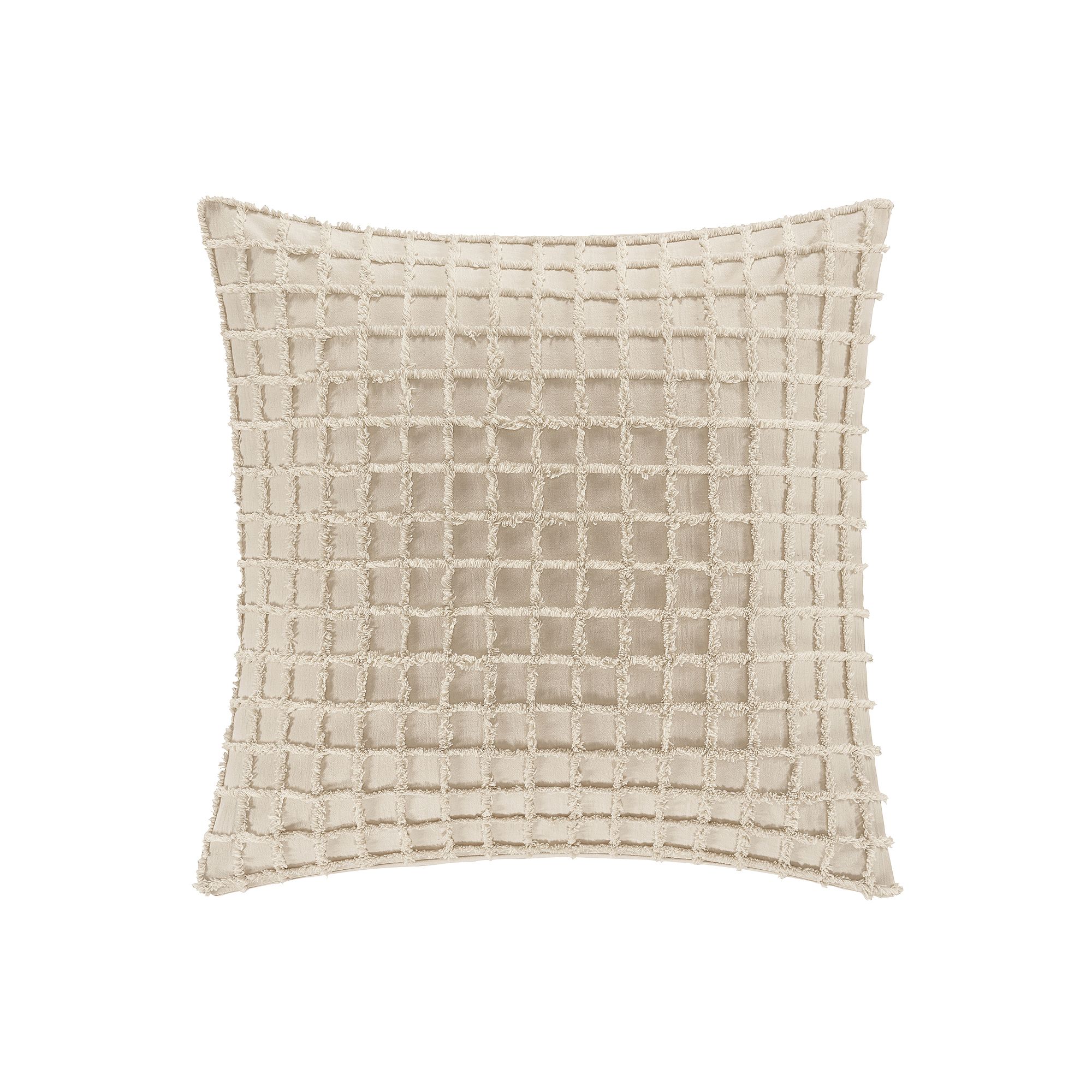 Five Queens Court Euro Sham, Beige Khaki