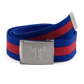 Men's Texas Rangers Fabric Belt