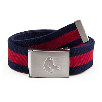 Men's Boston Red Sox Fabric Belt