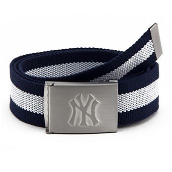 Men's New York Yankees Fabric Belt