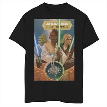 Boys 6-20 Star Wars The High Republic Trio Porrait Poster Graphic Tee