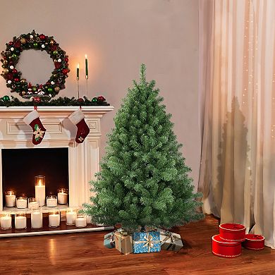 PULEO INTERNATIONAL 4.5' Vermont Spruce Artificial Christmas Tree with Stand