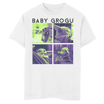 Boys 8-20 Star Wars: Mandalorian Grogu Box Up Graphic Tee