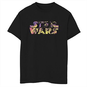 Boys 6-20 Star Wars Logo Poster Fill Graphic Tee
