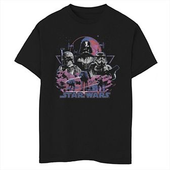 Boys 8-20 Star Wars Darth Vader Bad Guys Graphic Tee