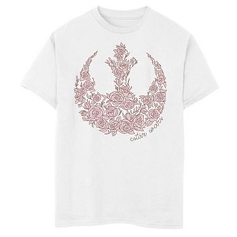 Boys 8-20 Star Wars Rose Rebel Emblem Graphic Tee