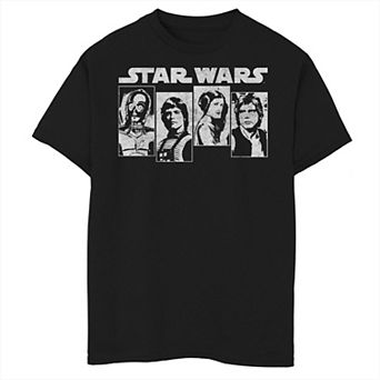 Boys 8-20 Star Wars Falcon Squad Box Up Graphic Tee