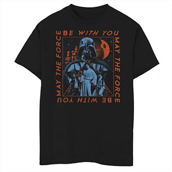 Boys 6-20 Star Wars Force Box Poster Graphic Tee