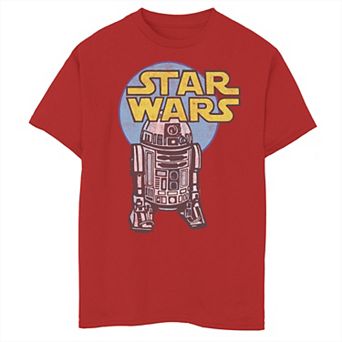 Boys 8-20 Star Wars R2 Cute Poster Graphic Tee