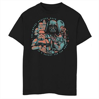 Boys 8-20 Star Wars The Empire Strikes Back Bad Guys Graphic Tee