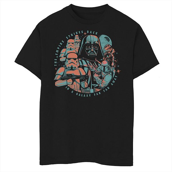 Boys 8 20 Star Wars The Empire Strikes Back Bad Guys Graphic Tee 6623