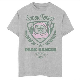 Boys 8-20 Star Wars Ewok Park Ranger Graphic Tee