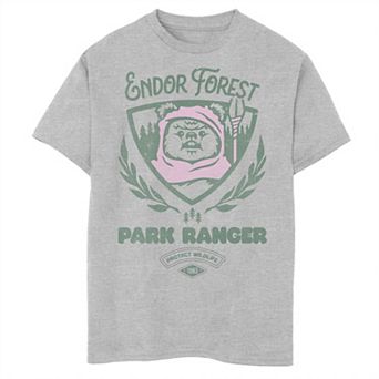 Boys 8-20 Star Wars Ewok Park Ranger Graphic Tee