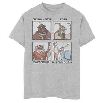 Boys 8-20 Star Wars Animated Adventures Portrait Panels Graphic Tee