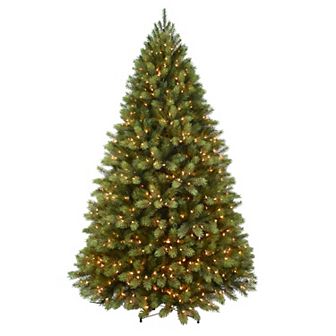 Puleo International Pre-Lit 7.5' Middleburry Spruce Artificial Christmas Tree with 900 Lights