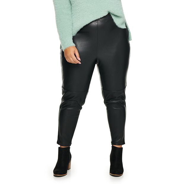 Leather leggings kohls hotsell