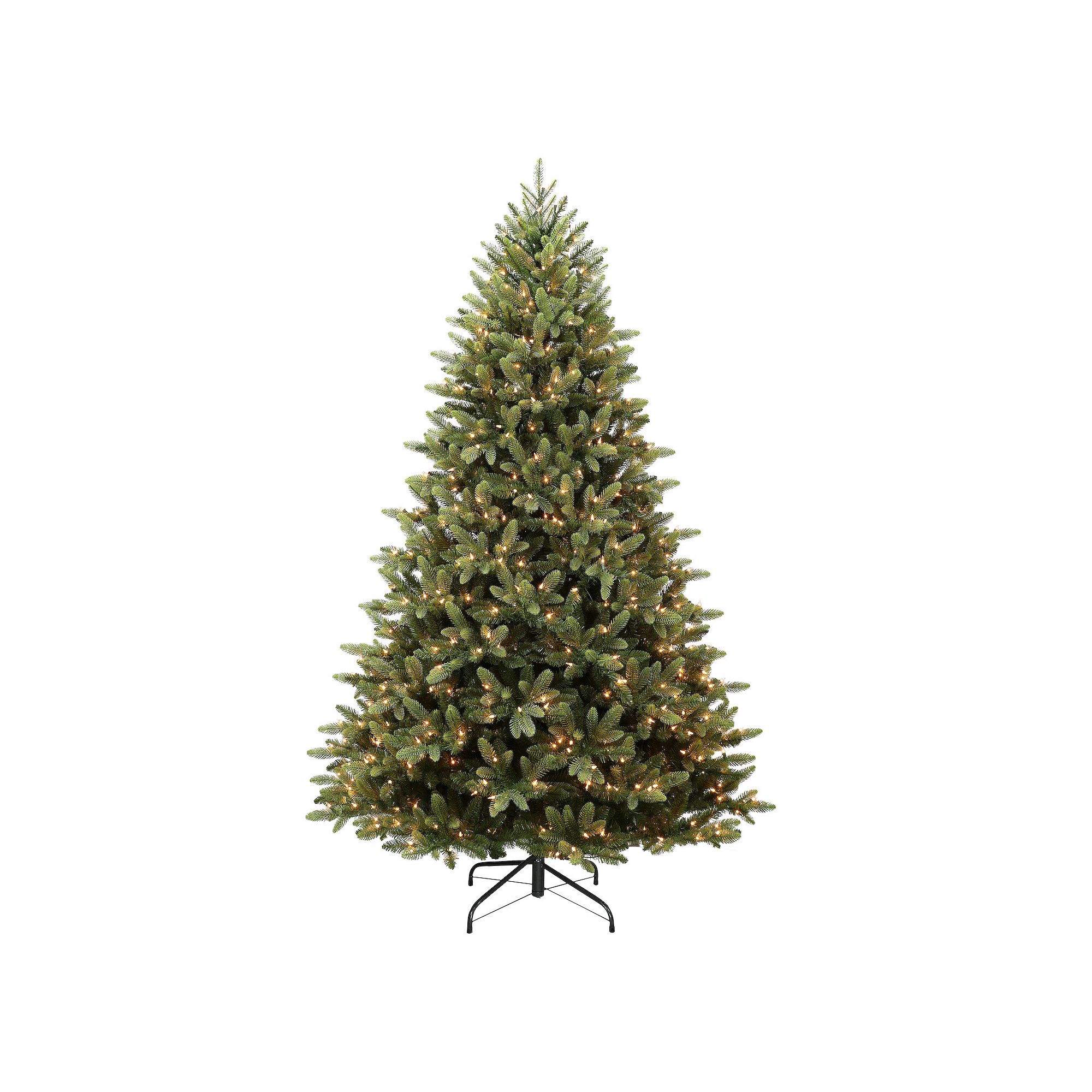 PULEO INTERNATIONAL Pre-Lit 7.5 Westford Spruce Artificial Christmas Tree 