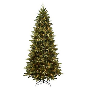 PULEO INTERNATIONAL Pre-Lit 7.5' Slim Westford Spruce Artificial Christmas Tree with 500 Lights