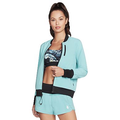 Women's Skechers® GOWALK™ Wear™ Palm Breeze Reversible Bomber Jacket