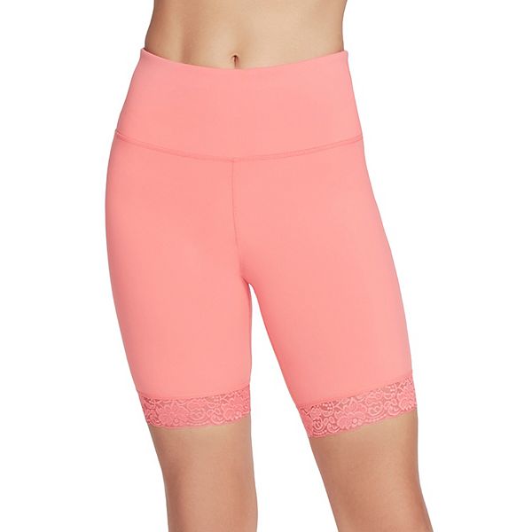 Biker shorts lace trim sale