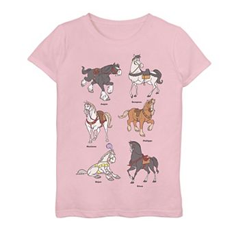 Disney Princess Horses Girls 7-16 Graphic Tee
