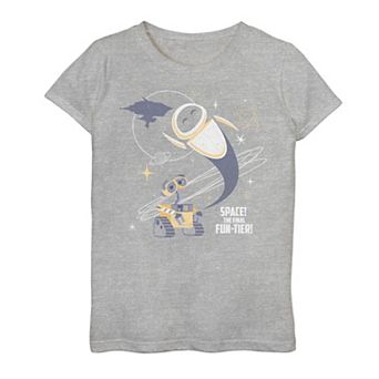 Disney / Pixar's Wall-E Girls 7-16 Retro Space Funtier Graphic Tee