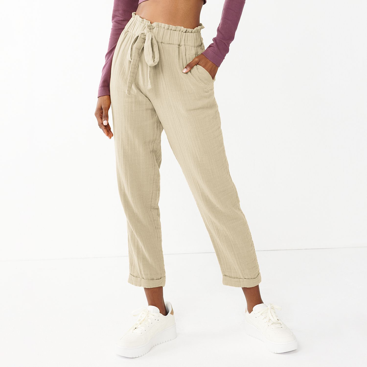 kohls khaki skinny jeans