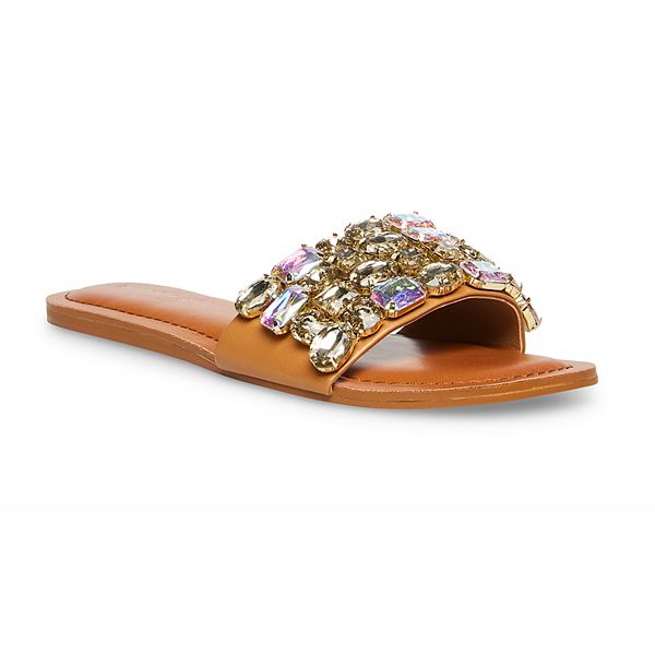 madden girl Dazzle Women's Slide Sandals