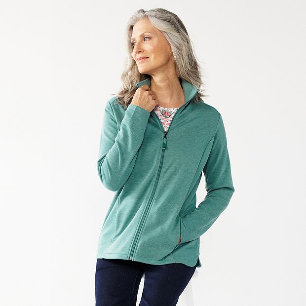 Petite fleece outlet jacket