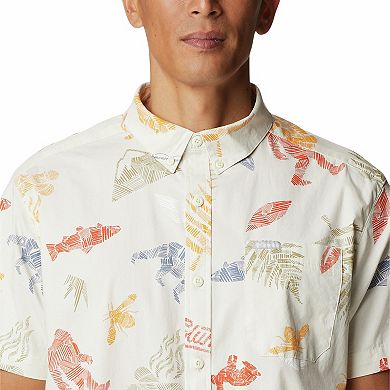 Men's Columbia Rapid Rivers™ Printed Button-Down Shirt