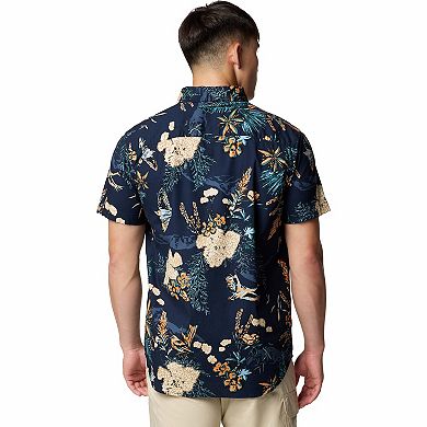 Men's Columbia Rapid Rivers™ Printed Button-Down Shirt