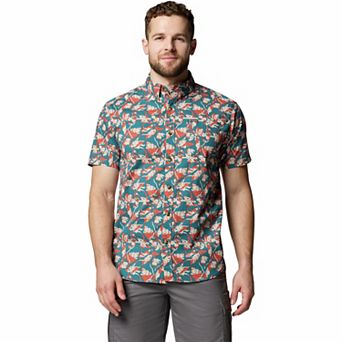 Men's Columbia Rapid Rivers™ Printed Button-Down Shirt