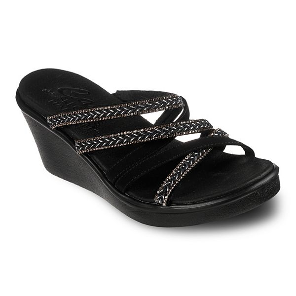 Skechers cali 2025 wedge sandals