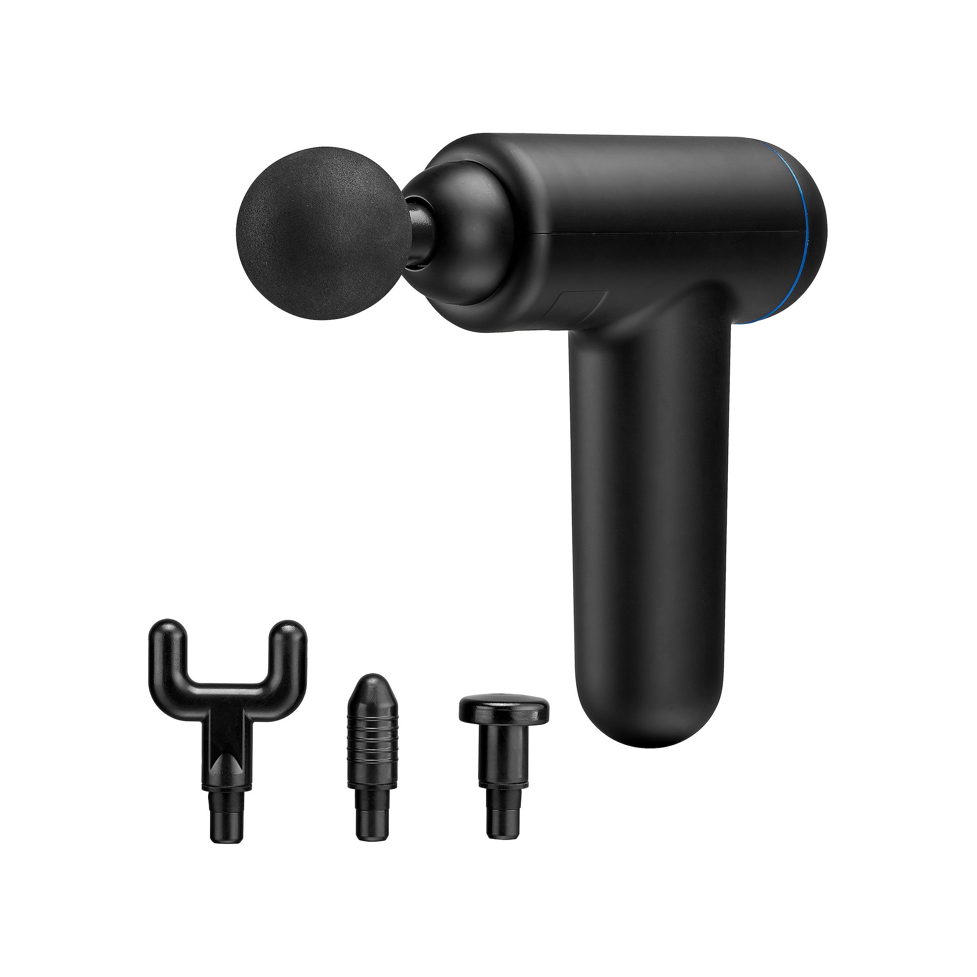 iLive Portable Handheld Massage Gun, Black