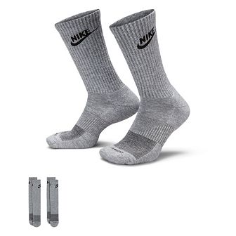 Men's Nike 2-Pack Everyday Plus Dri-FIT Cushioned Crew Socks