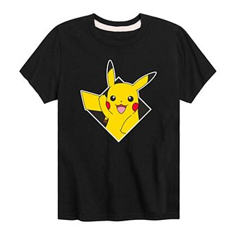 Boys 8-20 Pokémon Diamond Pikachu Graphic Tee